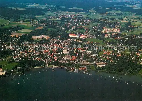 AK / Ansichtskarte Diessen_Ammersee Fliegeraufnahme Diessen Ammersee