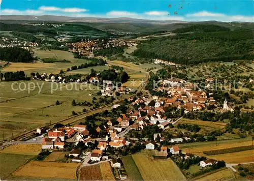 AK / Ansichtskarte Ortenberg_Hessen Fliegeraufnahme mit OT Bad Selters Ortenberg Hessen