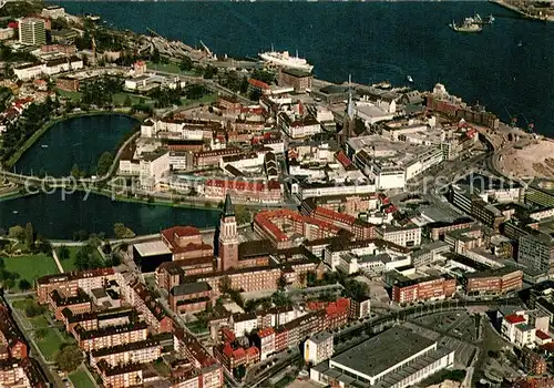 AK / Ansichtskarte Kiel City Fliegeraufnahme Kiel