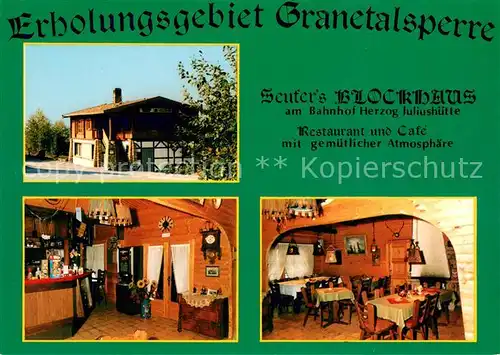 AK / Ansichtskarte Langelsheim Seufers Blockhaus  Langelsheim