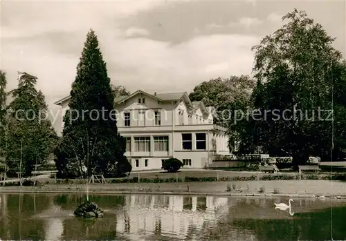 AK / Ansichtskarte Bad_Harzburg Casino Schwanenteich Bad_Harzburg