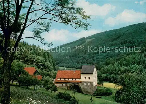 AK / Ansichtskarte Waldkatzenbach Muehle im oberen Hoellgrund Waldkatzenbach