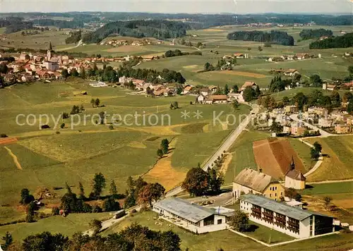 AK / Ansichtskarte Teisendorf_Oberbayern Kolping Familienferienheim des Landesverbandes Bayern Fliegeraufnahme Teisendorf Oberbayern