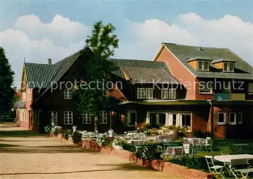 AK / Ansichtskarte Hanstedt_Nordheide Hotel Sellhorn Restaurant Terrasse Hanstedt_Nordheide