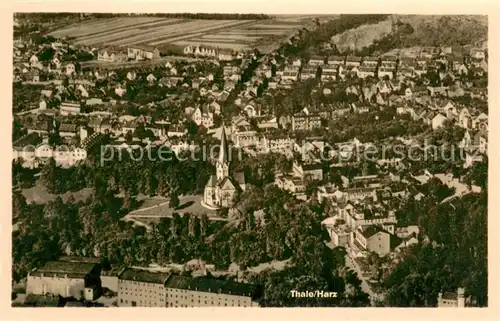 AK / Ansichtskarte Thale_Harz Fliegeraufnahme Thale_Harz