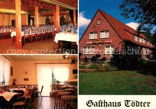 AK / Ansichtskarte Halvesbostel Gasthaus Pension Toedter Restaurant Halvesbostel