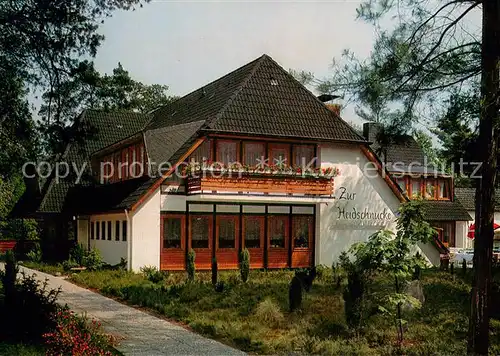 AK / Ansichtskarte Asendorf_Nordheide Hotel Pension Zur Heidschnucke Asendorf Nordheide