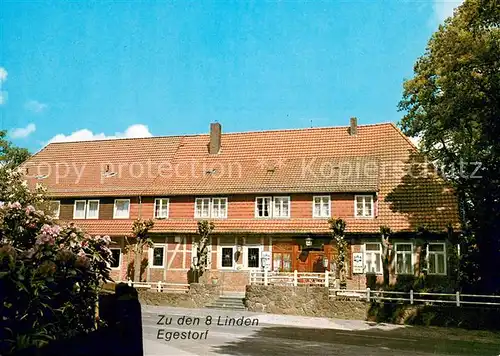 AK / Ansichtskarte Egestorf_Nordheide Hotel Zu den acht Linden Egestorf_Nordheide