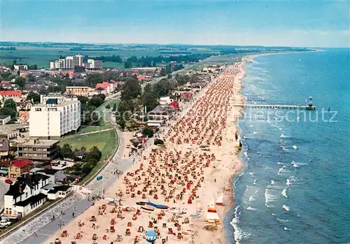 AK / Ansichtskarte Dahme_Ostseebad_Holstein Fliegeraufnahme 