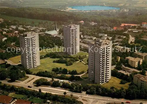 AK / Ansichtskarte Ulm__Donau Telefunken Systemtechnik Gmbh Hochhaeuser Fliegeraufnahme 