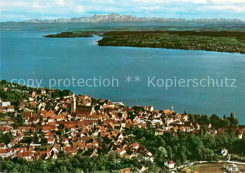 AK / Ansichtskarte ueberlingen_Bodensee Fliegeraufnahme ueberlingen Bodensee