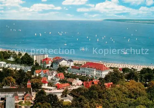 AK / Ansichtskarte Travemuende_Ostseebad Fliegeraufnahme Travemuende_Ostseebad