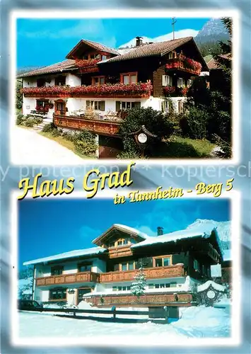 AK / Ansichtskarte Tannheim_Tirol Haus Grad Hallenbad Tannheim Tirol