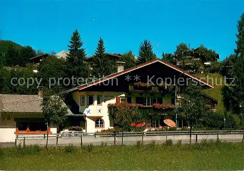 AK / Ansichtskarte Fieberbrunn_Tirol Gaestehaus Brunner Fieberbrunn Tirol