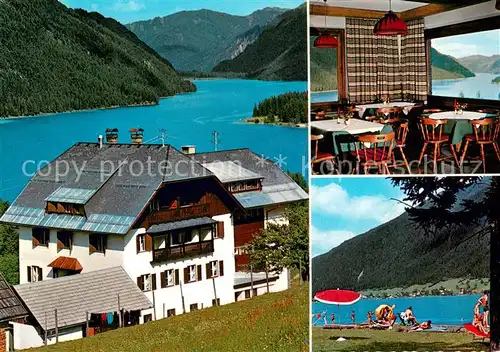 AK / Ansichtskarte Techendorf_Weissensee Pension Nagglerhof Gaststube Naggl am Weissensee Techendorf Weissensee