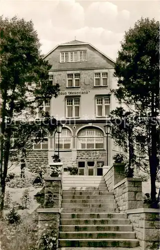 AK / Ansichtskarte Hann._Muenden Haus Weserland Hann. Muenden