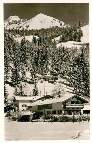 AK / Ansichtskarte Bayrischzell Pension Hoffmann Bayrischzell