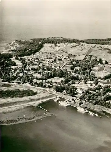 AK / Ansichtskarte Insel_Hiddensee Fliegeraufnahme Insel Hiddensee