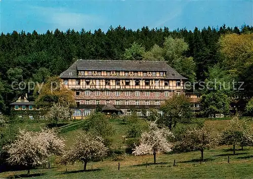 AK / Ansichtskarte Bad_Karlshafen Gaestehaus Diemeltal Obstbaeume Bad_Karlshafen