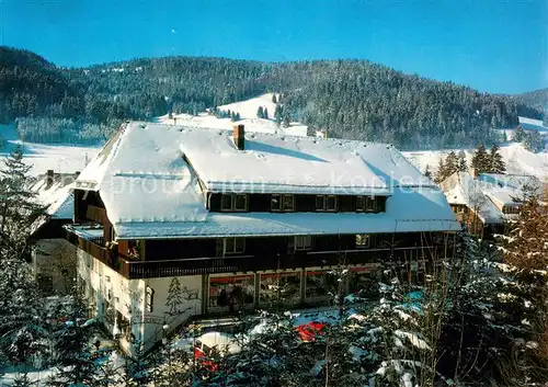 AK / Ansichtskarte Menzenschwand Schwarzwaldhof Pieper Winterlandschaft Schwarzwald Menzenschwand