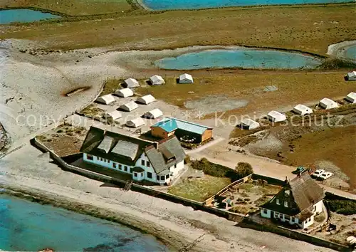 AK / Ansichtskarte Heiligenhafen_Ostseebad Haus Sturmmoewe Fliegeraufnahme Heiligenhafen_Ostseebad