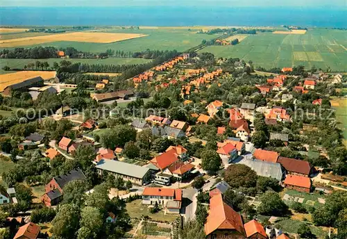 AK / Ansichtskarte Tossens_Nordseebad Fliegeraufnahme Tossens_Nordseebad