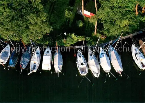 AK / Ansichtskarte Scharmuetzelsee Bootsliegeplatz Fliegeraufnahme Scharmuetzelsee