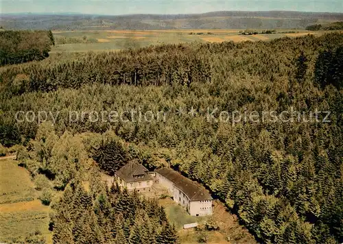 AK / Ansichtskarte Oberlahr_Westerwald Werner Ruppert Heim Fliegeraufnahme Oberlahr_Westerwald