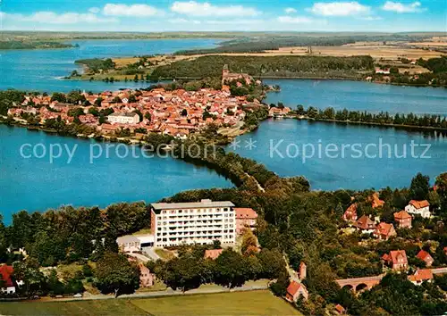 AK / Ansichtskarte Ratzeburg Fliegeraufnahme Inselstadt Ratzeburg