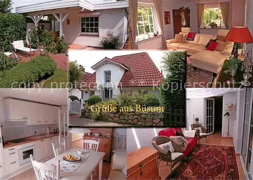 AK / Ansichtskarte Buesum_Nordseebad Gaestehaus Zipner Ferienwohnungen Buesum_Nordseebad