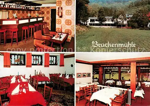 AK / Ansichtskarte Kollig Hotel Restaurant Brueckenmuehle im Elzbachtal Kollig