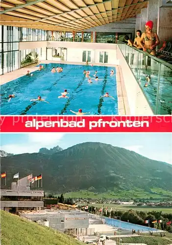 AK / Ansichtskarte Pfronten Alpenbad Pfronten Schwimmbad Pfronten