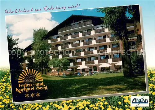 AK / Ansichtskarte Seeg Ferien  und Kurhotel Seeg