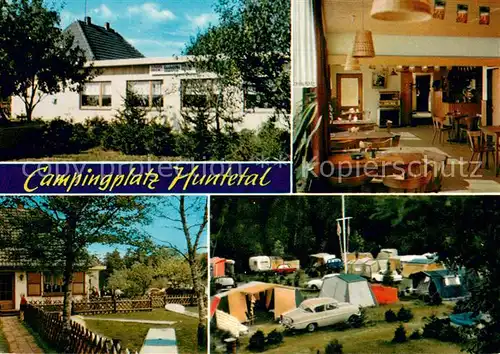 AK / Ansichtskarte Amelhausen Campingplatz Gaststaette Huntetal Amelhausen