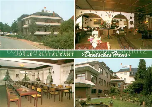 AK / Ansichtskarte Loeningen Hotel Restaurant Deutsches Haus Teilansichten Loeningen