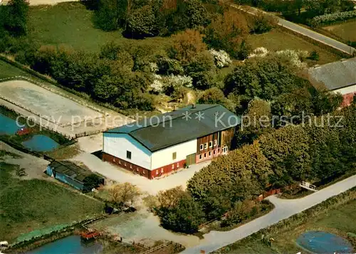 AK / Ansichtskarte Norddeich_Dithmarschen Fliegeraufnahme Kinderfarm Ponyhof am Deich e.V. Norddeich Dithmarschen
