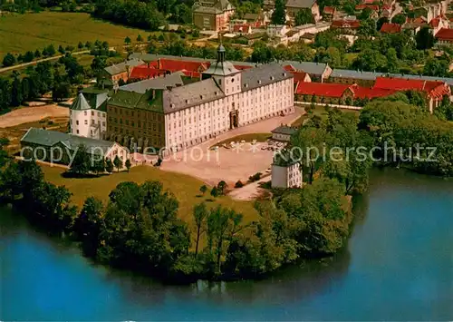 AK / Ansichtskarte Schleswig_Schlei Schloss Gottorf mit Burgsee Schleswig_Schlei