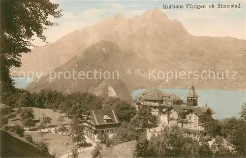 AK / Ansichtskarte Stansstad Kurhaus Fuerigen Panorama Stansstad