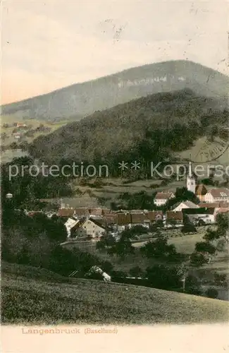 AK / Ansichtskarte Langenbruck__BL Panorama 