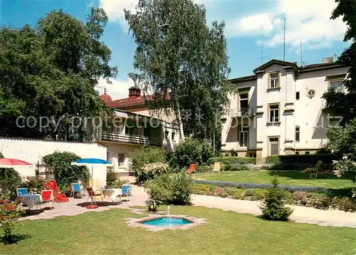 AK / Ansichtskarte Bad_Kissingen Sanatorium Dr Diez Park Bad_Kissingen