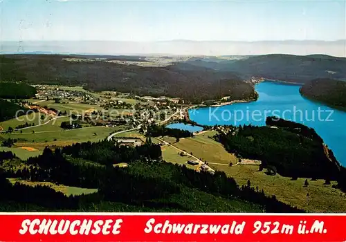 AK / Ansichtskarte Schluchsee Fliegeraufnahme Schluchsee