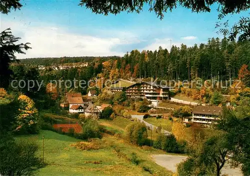 AK / Ansichtskarte Unterreichenbach_Calw Waldhotel Kapfenhardter Muehle Unterreichenbach Calw