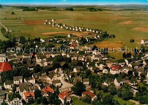 AK / Ansichtskarte Bad_Steben Fliegeraufnahme Gesamtansicht Bad_Steben