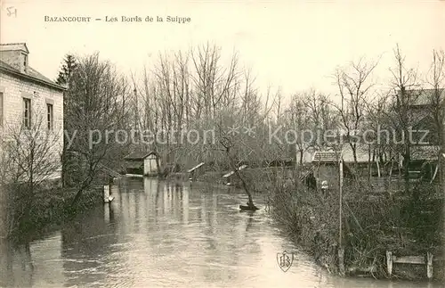 AK / Ansichtskarte Bazancourt_Marne_51 Les Bords de la Suippe 