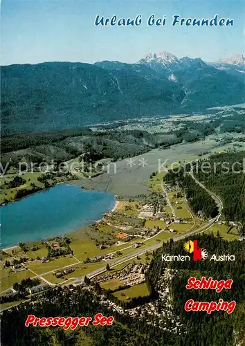 AK / Ansichtskarte Pressegger_See Schluga camping Pressegger See