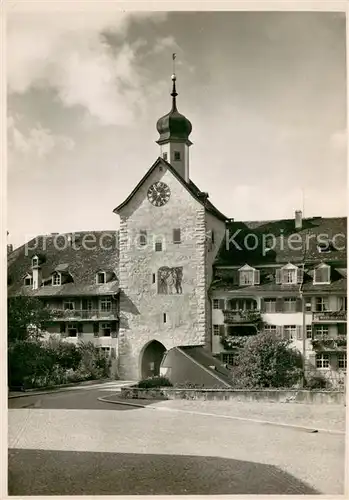 AK / Ansichtskarte Bischofszell Zeitglockenturm Bischofszell