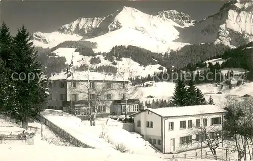 AK / Ansichtskarte Adelboden Ferienheim Uf em Hubel Adelboden