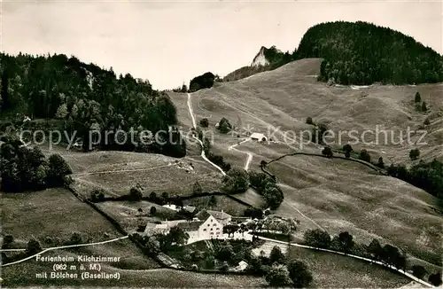 AK / Ansichtskarte Langenbruck__BL Ferienheim Kilchzimmer mit Belchen 