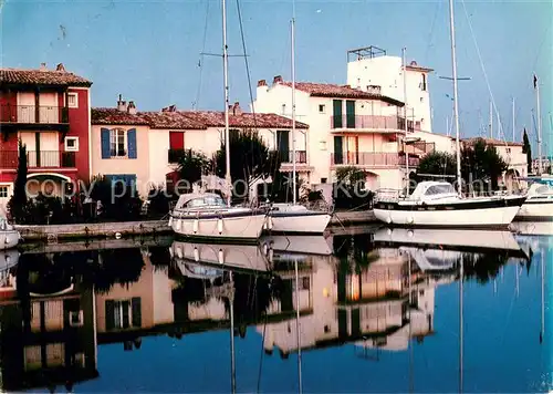 AK / Ansichtskarte Port_Grimaud le port comme dans un miroir Port Grimaud