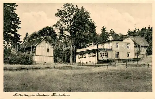 AK / Ansichtskarte Festenburg_Clausthal Zellerfeld Kinderheim Festenburg